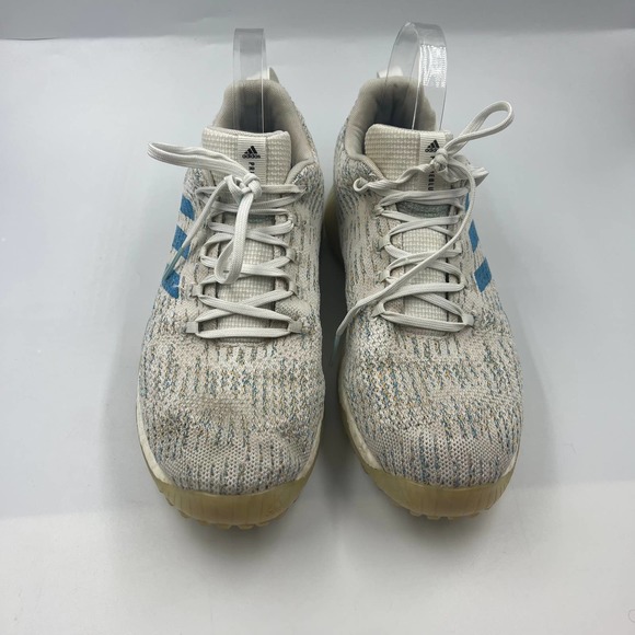 Adidas CodeChaos Prime Blue Golf Shoe White Blue EG8984 Men’s Size 10 Sneaker - Picture 4 of 11